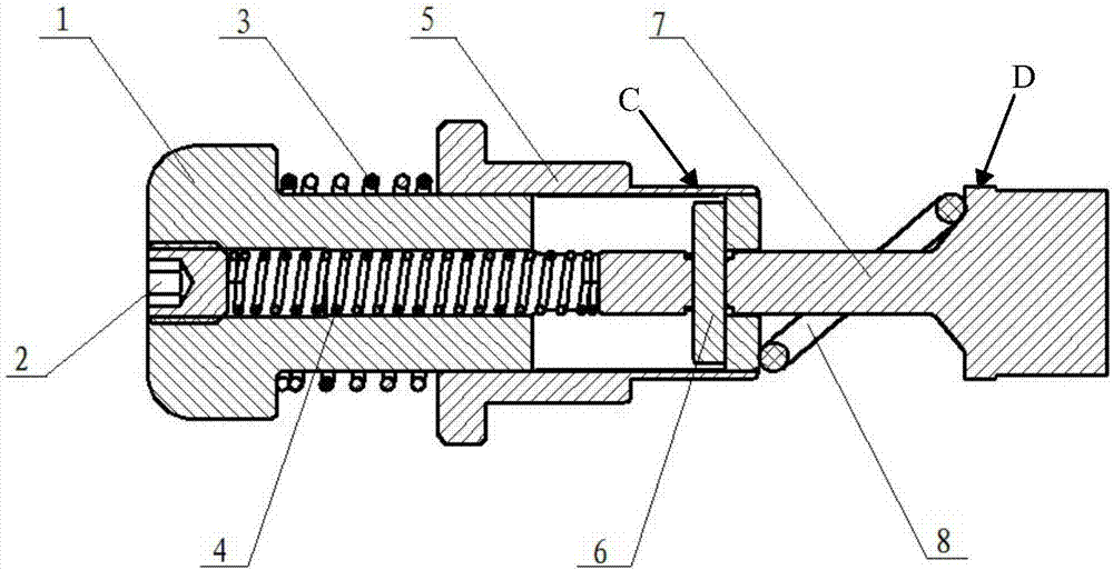 O-shaped ring assembling tool