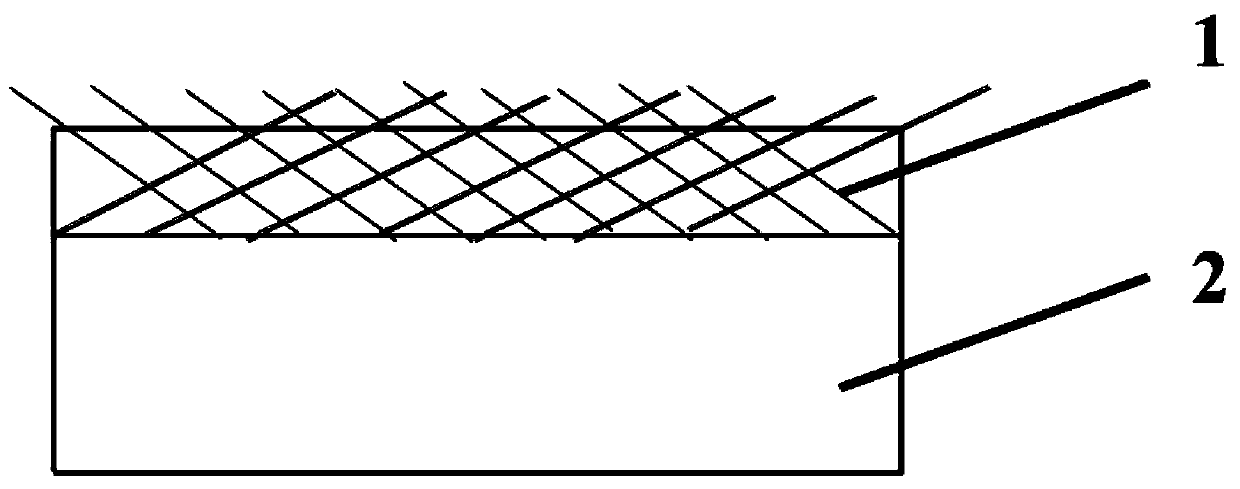 Silver nanowire electromagnetic shielding film and preparation method thereof