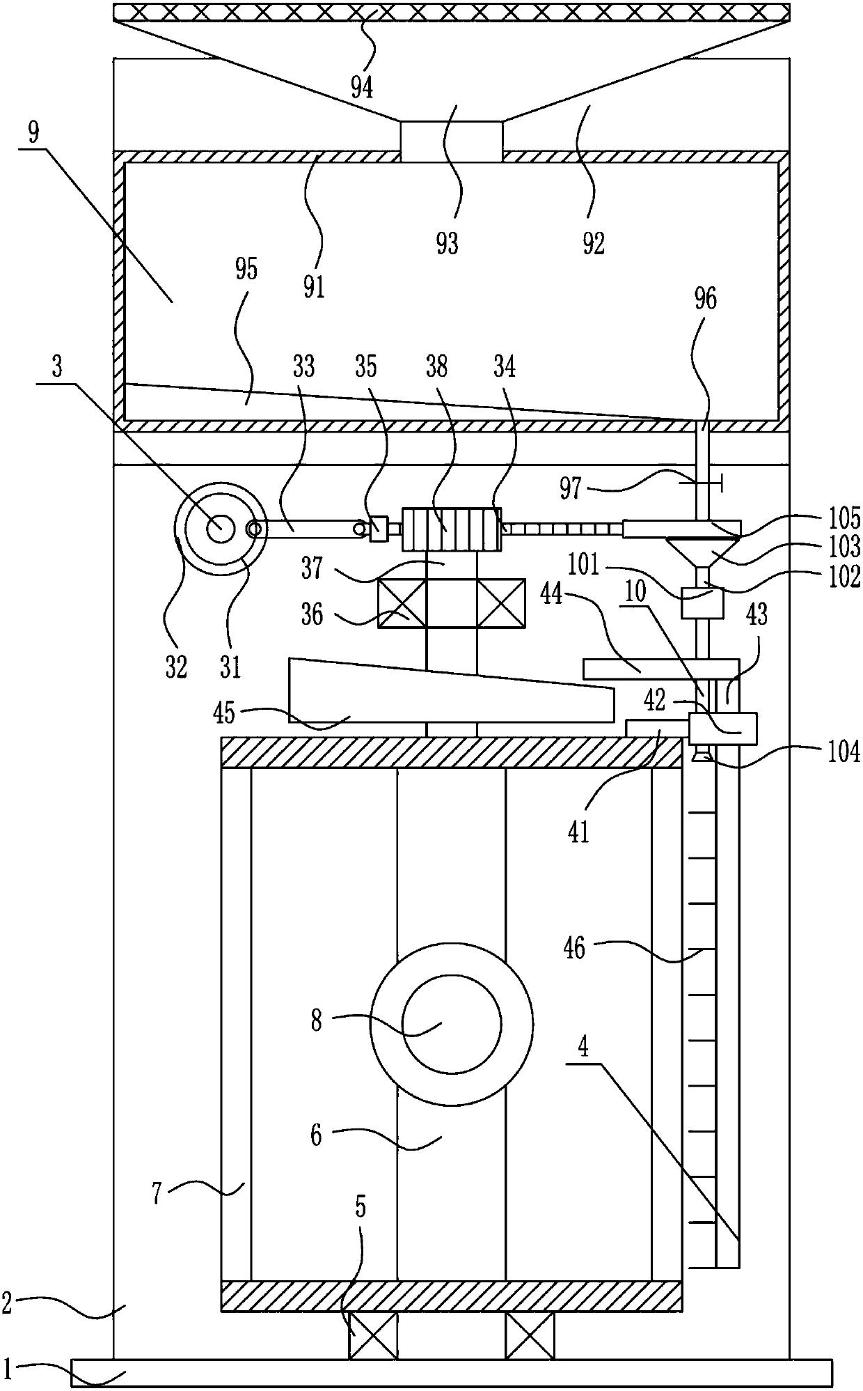 Automatic cleaning camera device for security protection