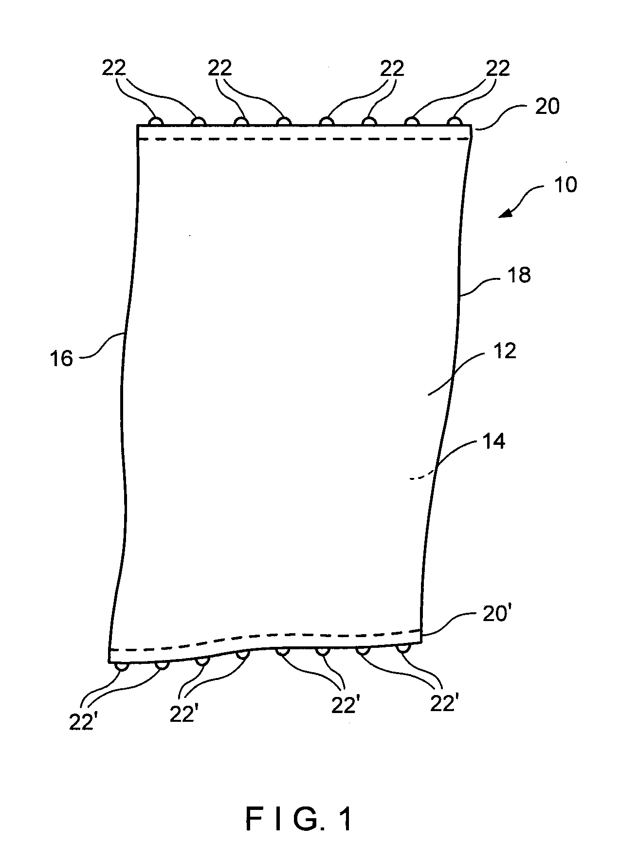 Easy open woven polypropylene bag