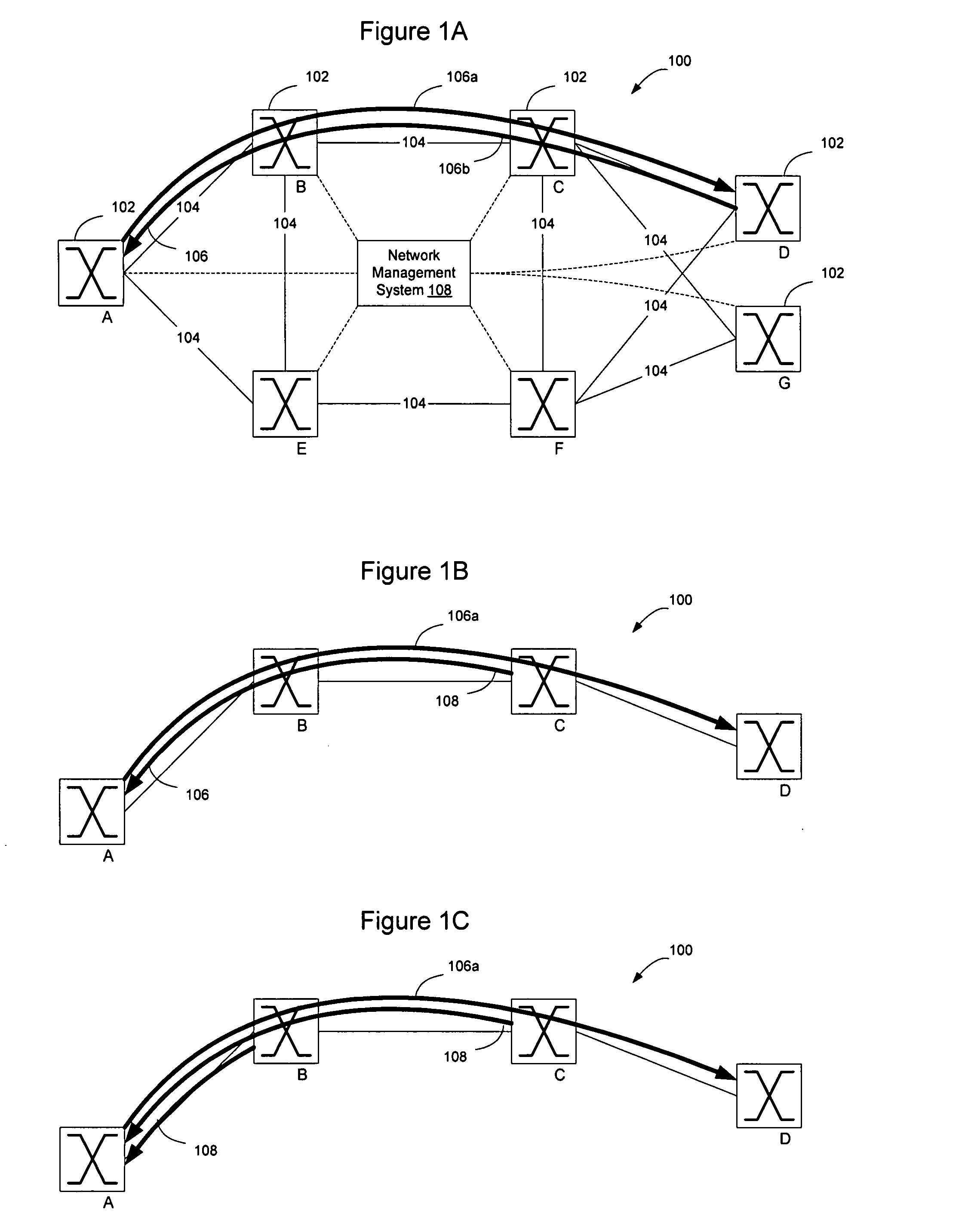 Ethernet OAM at intermediate nodes in a PBT network