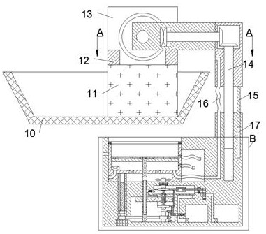 Device for painting make-up of bottom of ship during sailing of ship