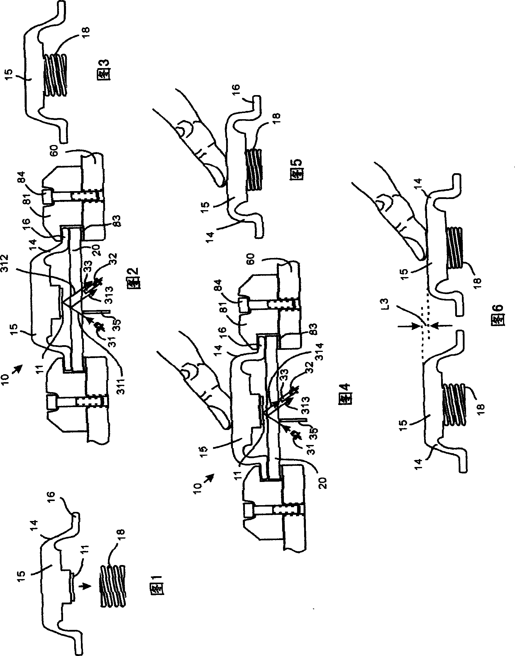 Press keys for coal mine information device