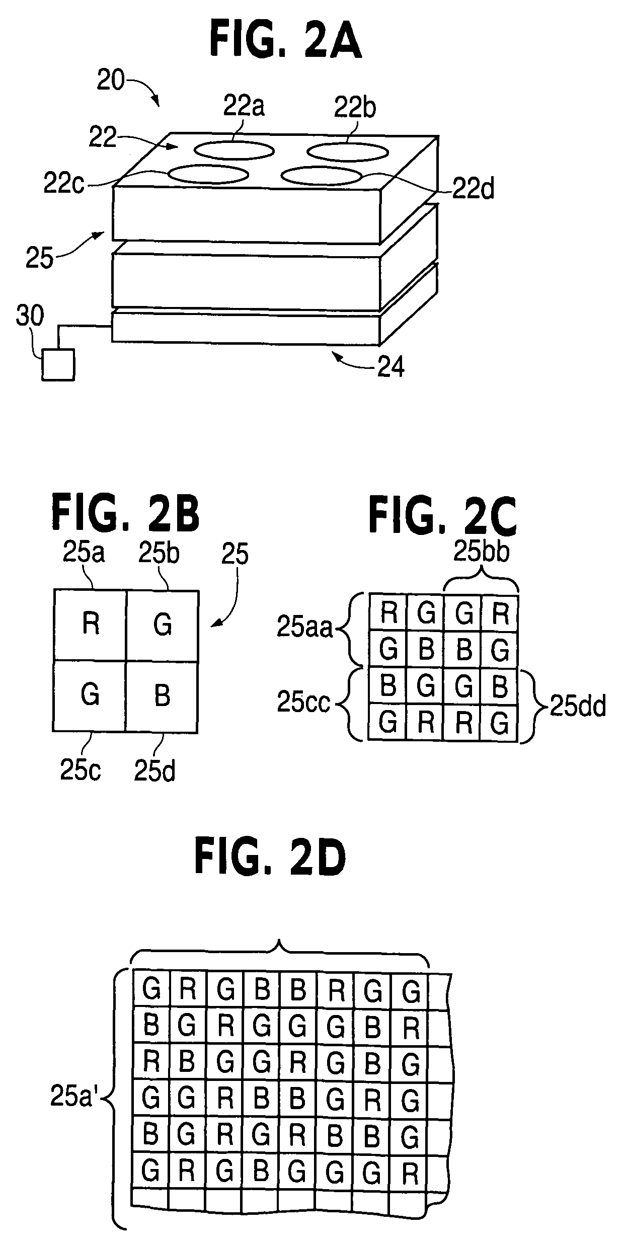 Thin color camera having sub-pixel resolution