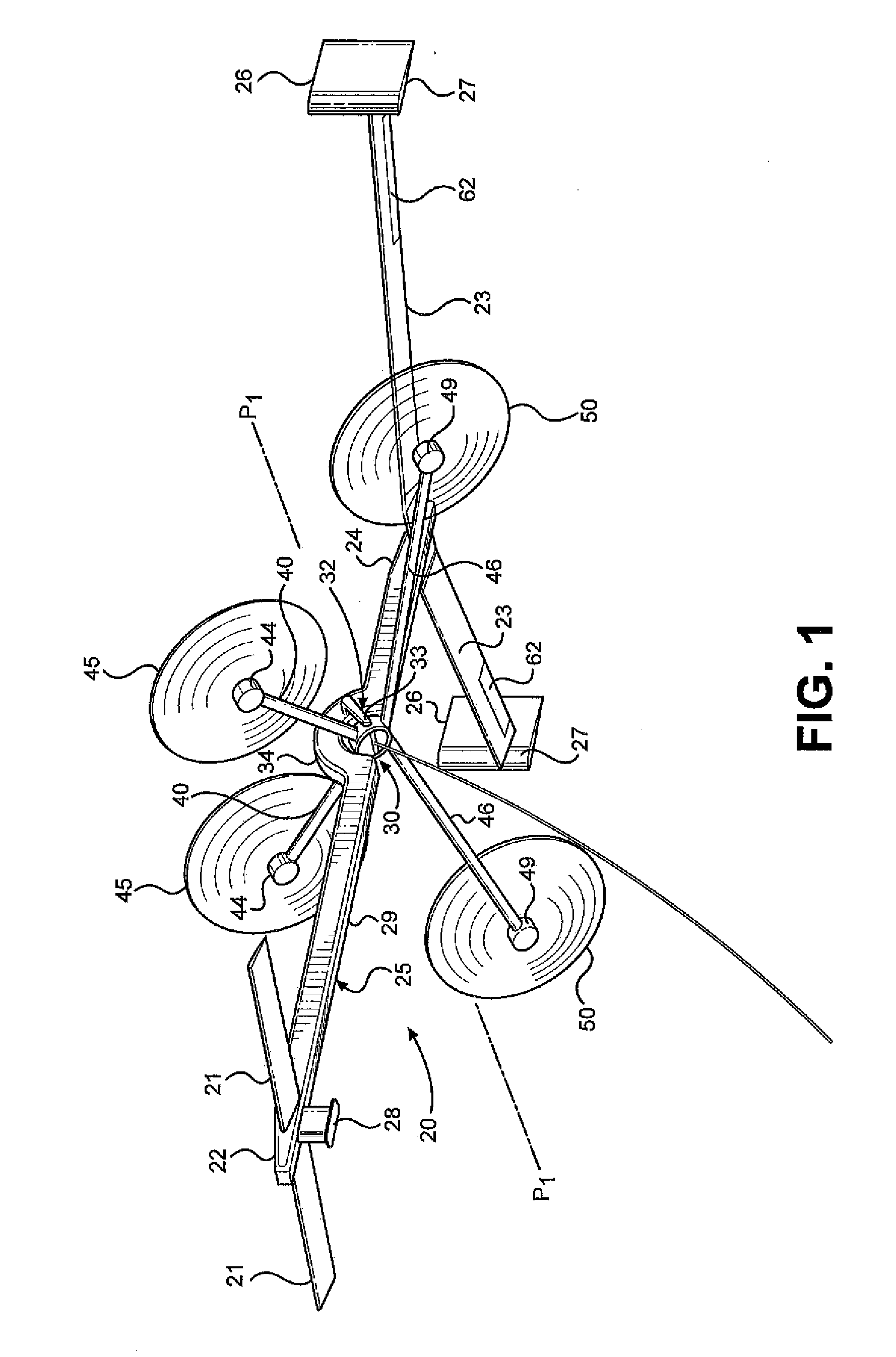 Auto-gyro rotor flying electric generator (FEG) with wing lift augmentation