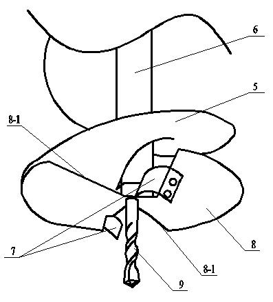 Portable optical cable identifying embedded hole boring device