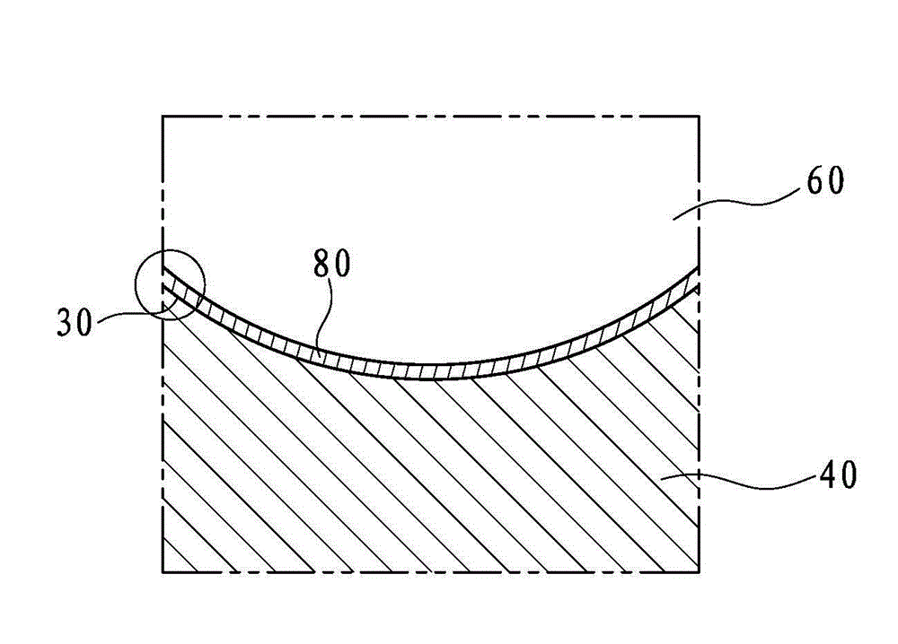 Nylon polarized lens and forming mold thereof