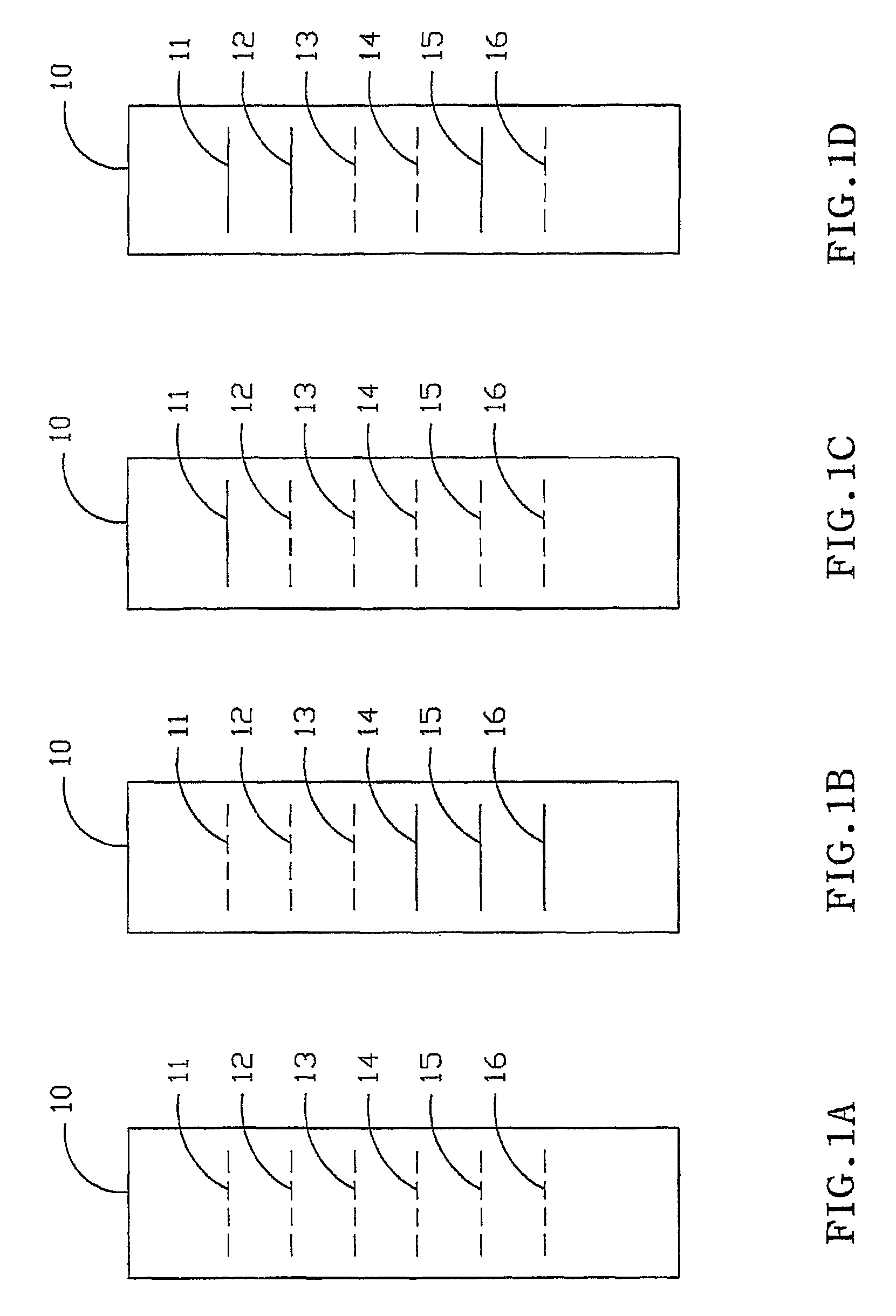 Method for determining a response of each probe zone on a test strip