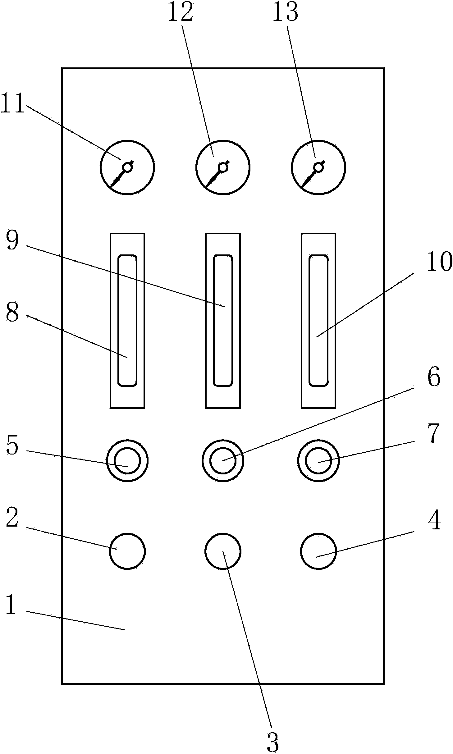 Quantitative control type supersonic speed processing device