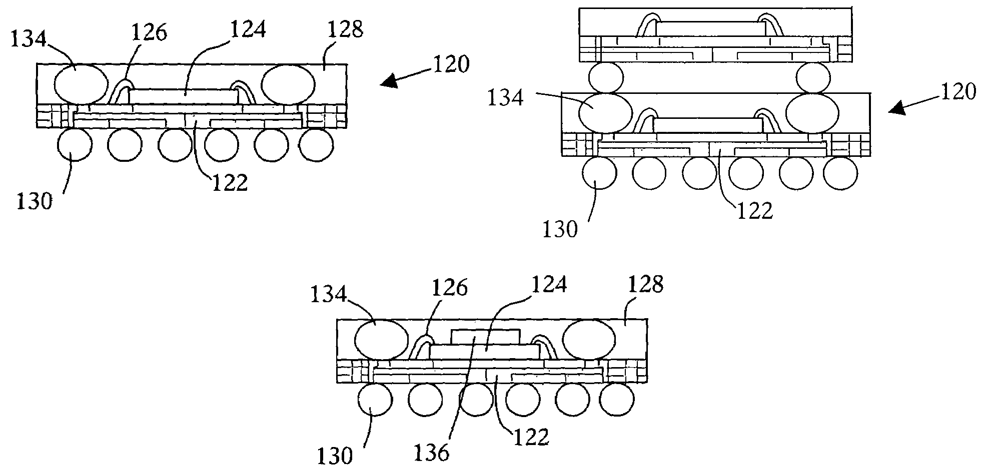 Ball grid array package and process for manufacturing same