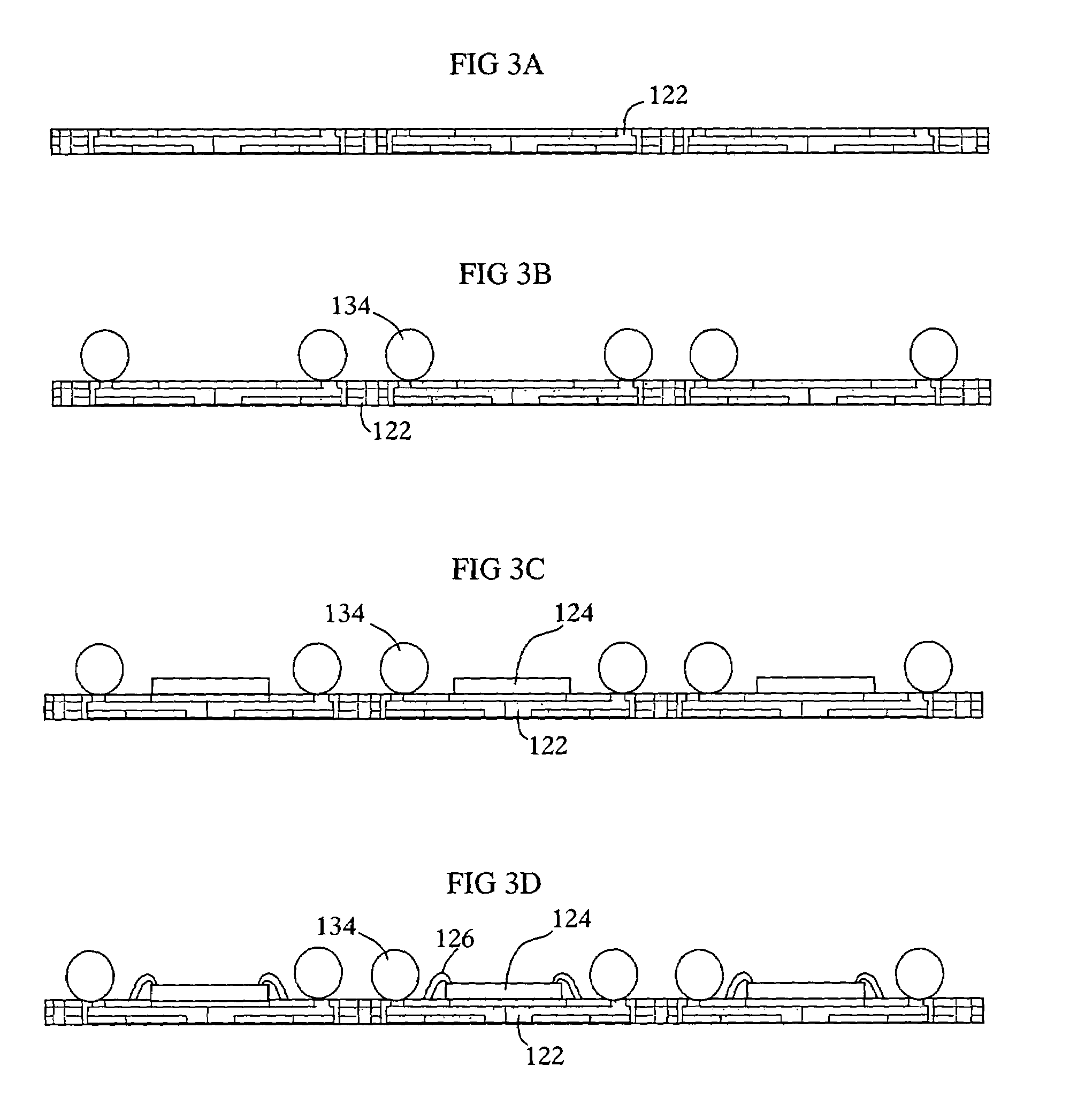 Ball grid array package and process for manufacturing same