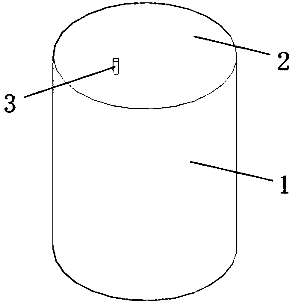 Barrel-shaped foundation capable of weakening soil plug phenomenon