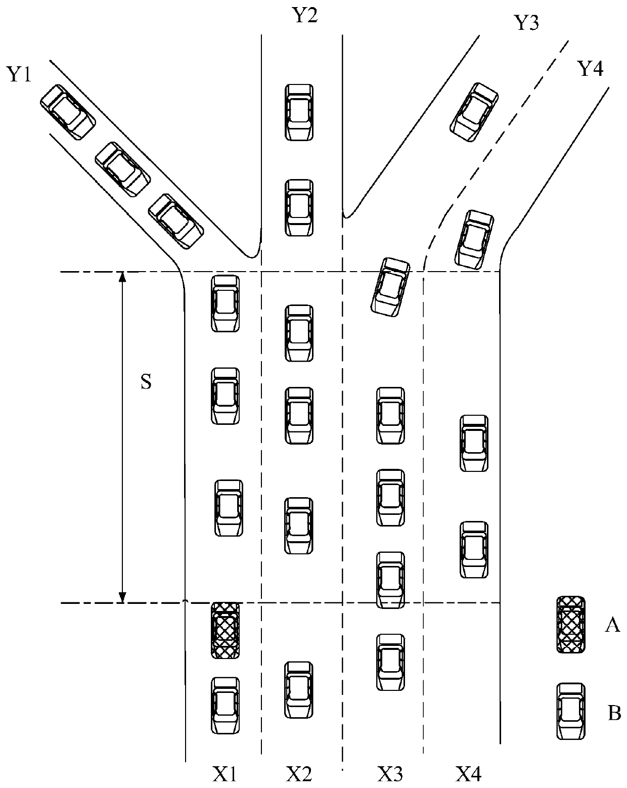 Method, system and device for prompting intersection and storage medium