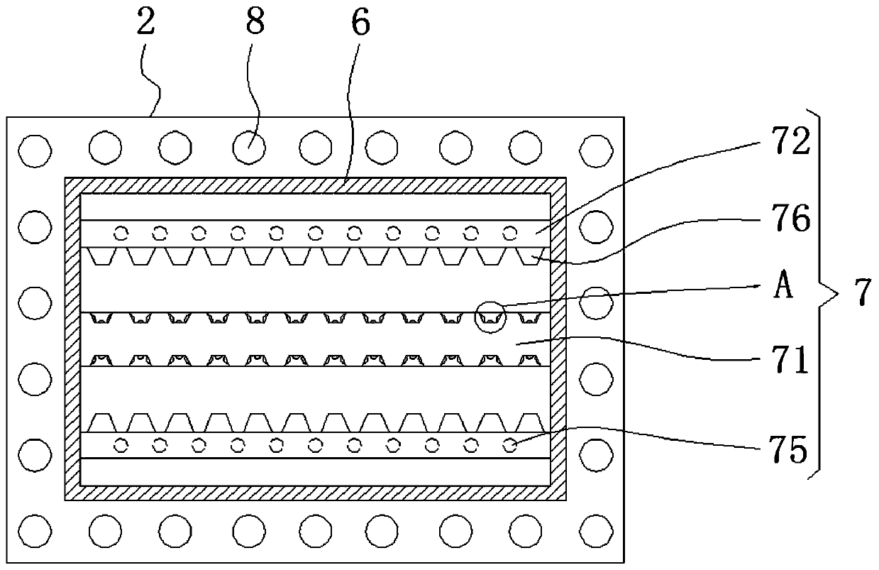 Building nonbearing wall body and forming method thereof