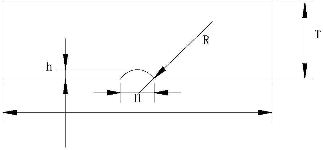 Flux-cored wire gas-shielded vertical upward welding process method