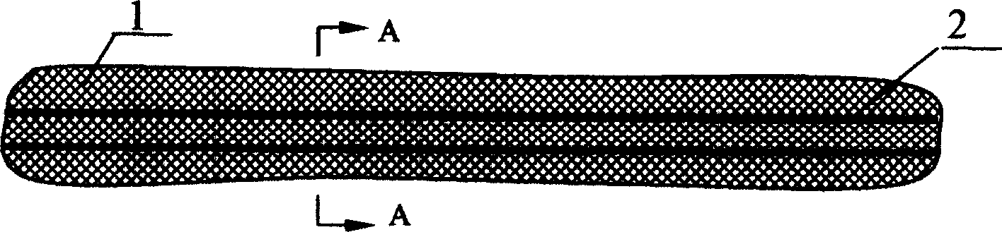 Longitudinal reinforced polymer profile