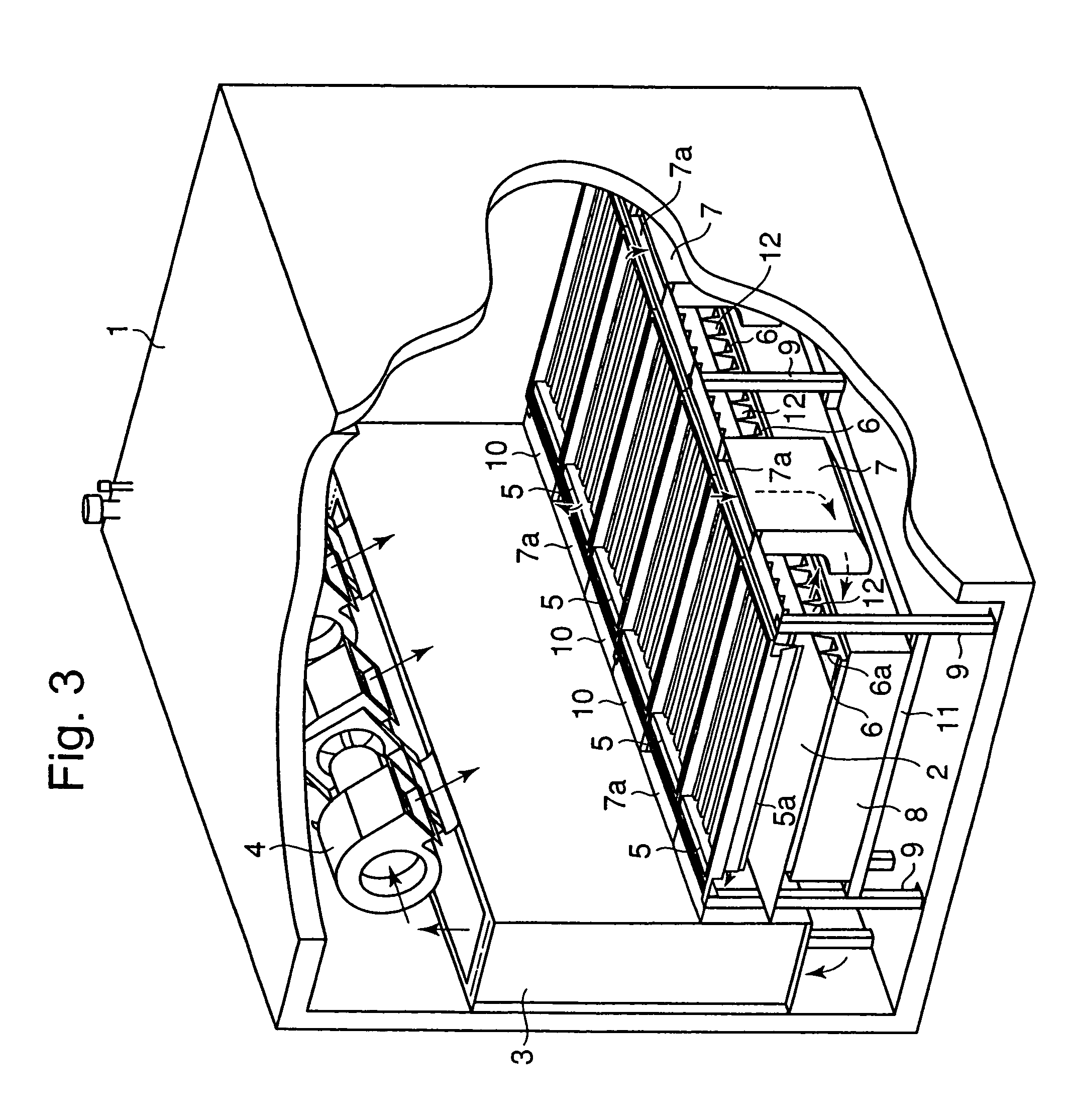 Continuous transfer type freezer