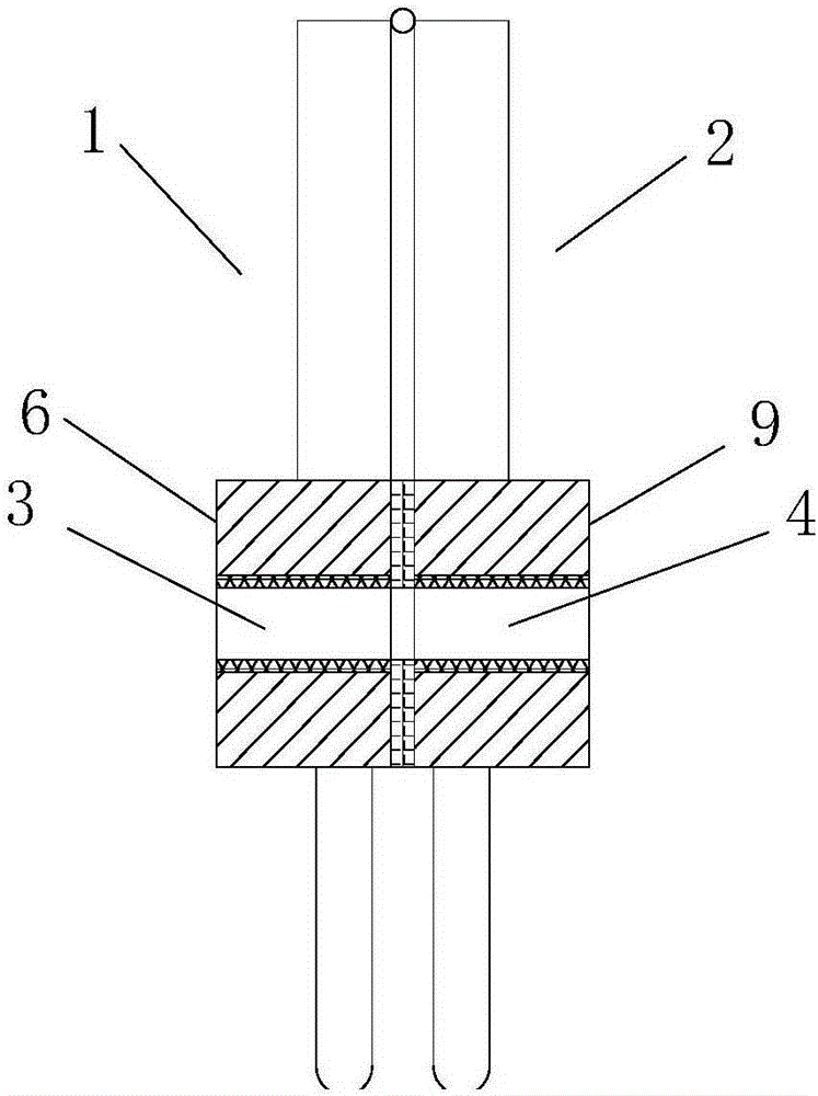 Cable straightening device