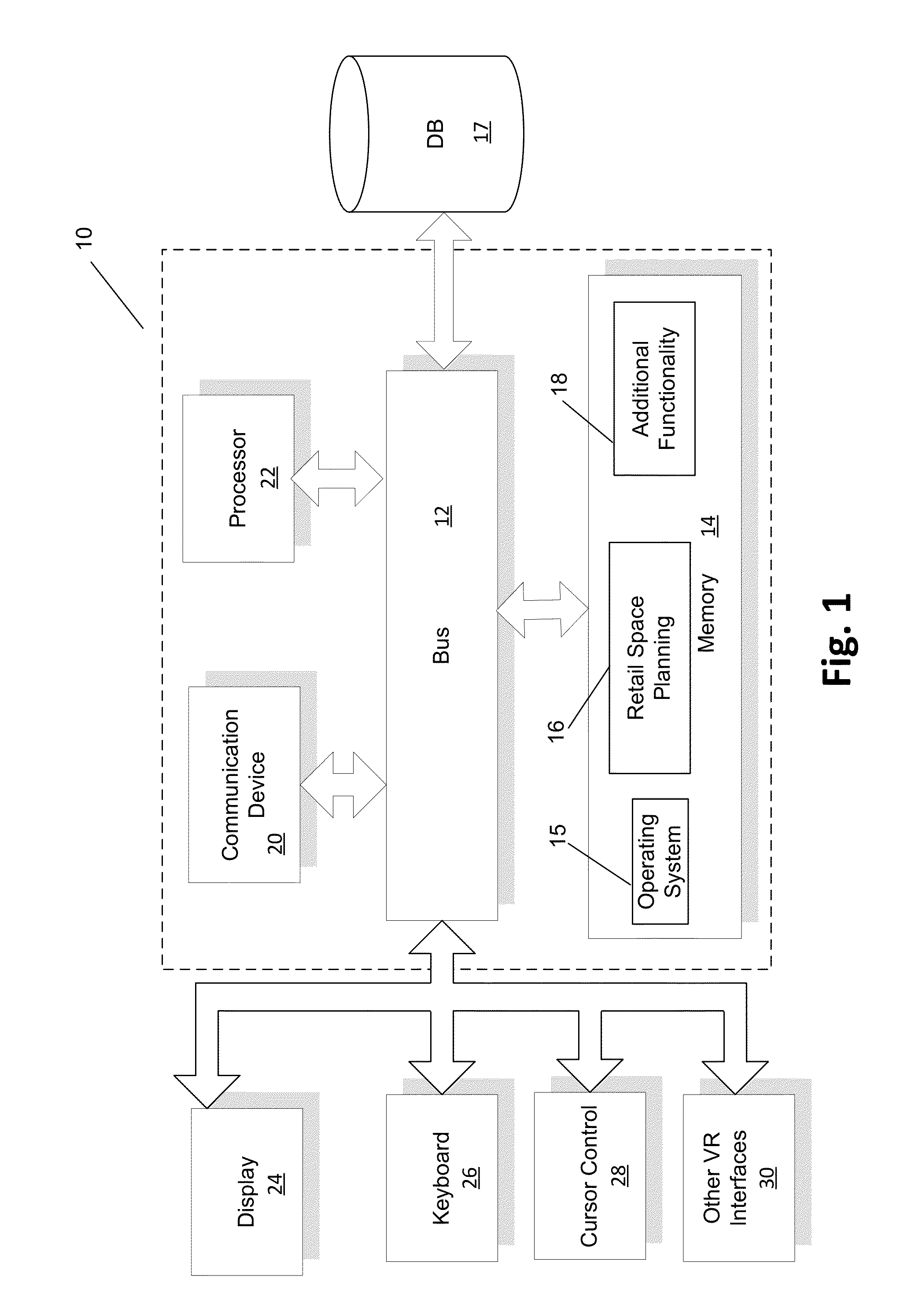 Retail space planning system