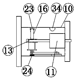 Wide-angle security monitoring device