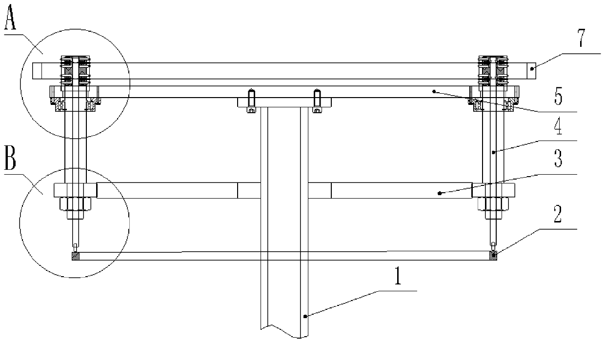 Rotary thin-wall tank forming device