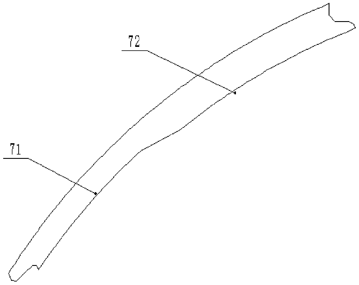 Rotary thin-wall tank forming device