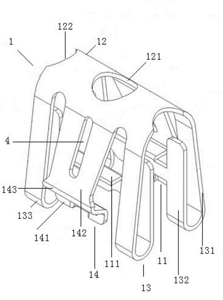 Safe handle mounting bracket structure