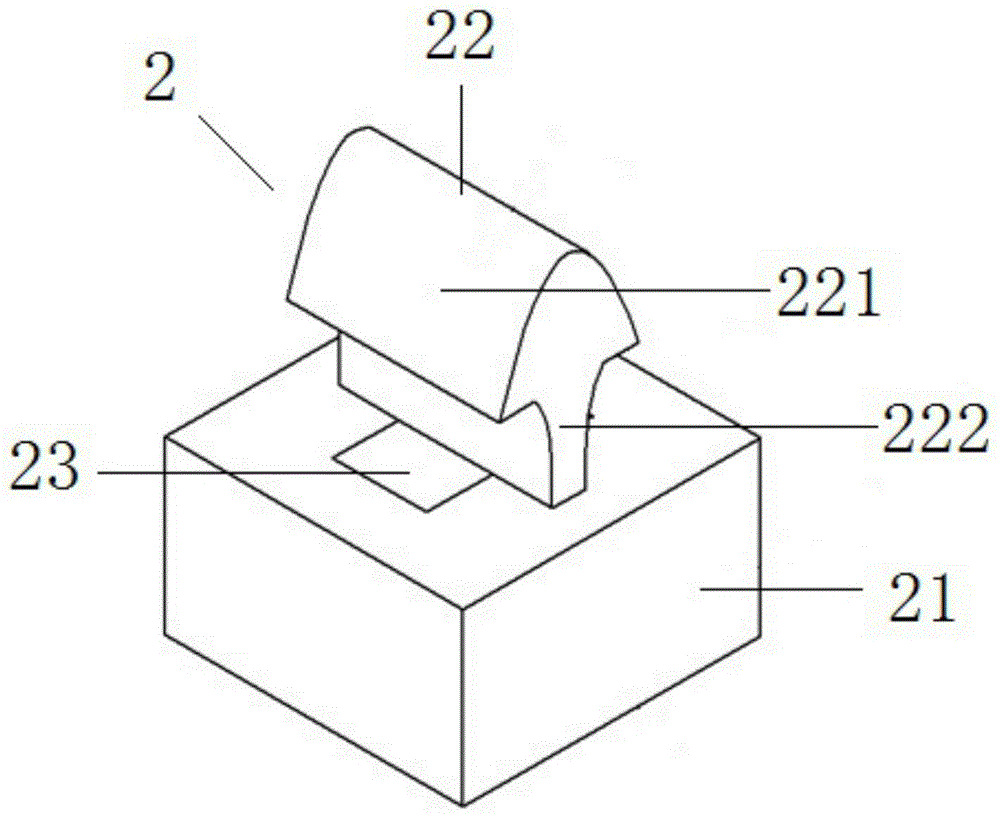 Safe handle mounting bracket structure