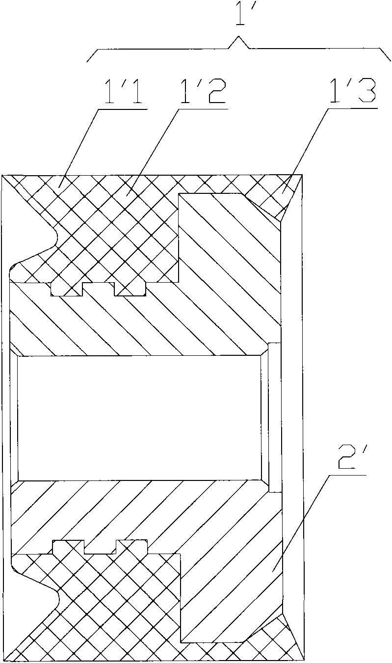 Concrete pumping equipment and piston body thereof