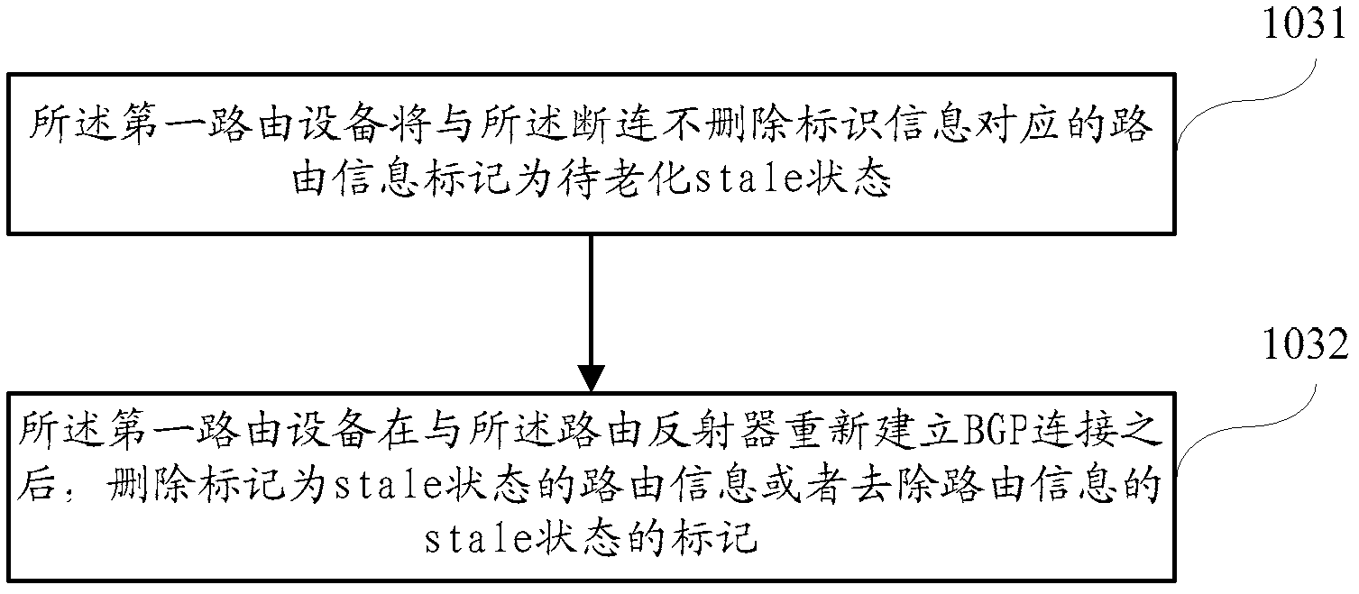 Routing device, route reflector, routing information processing method and system