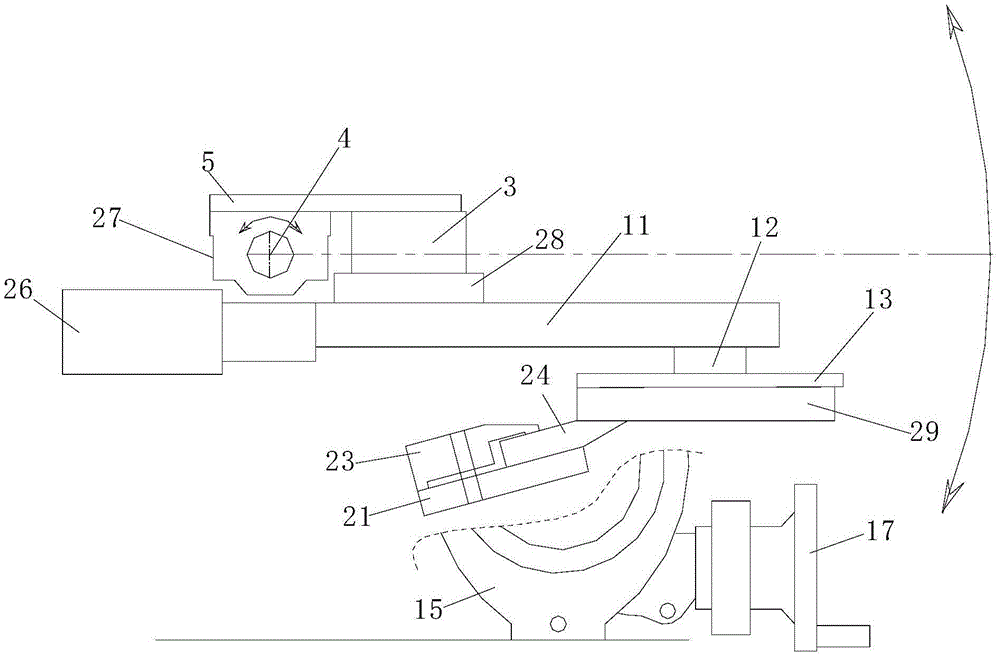 Thin film rotary cutter honing machine and honing method