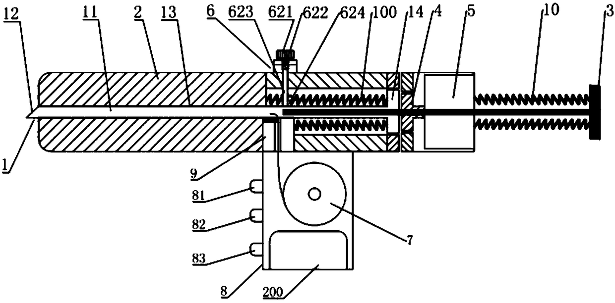 Acupoint catgut embedding gun with two operation modes available and work method of acupoint catgut embedding gun