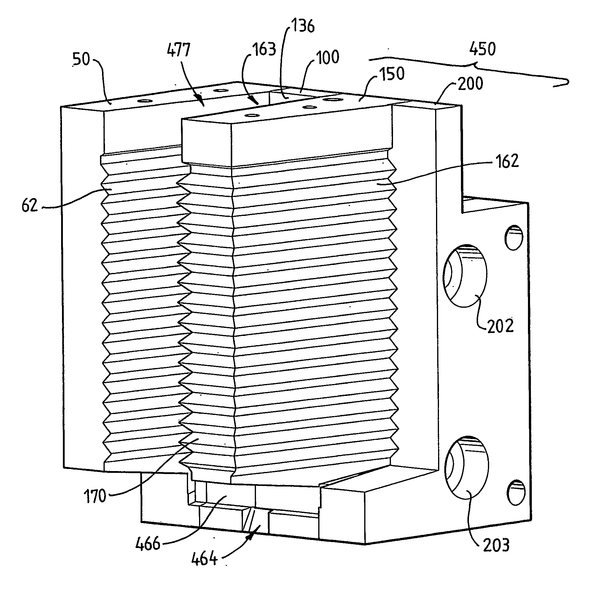 Venting Assembly for a Casting Mould