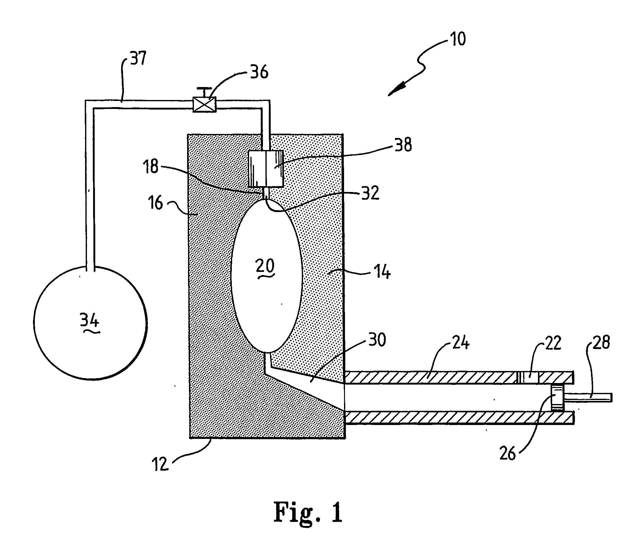 Venting Assembly for a Casting Mould