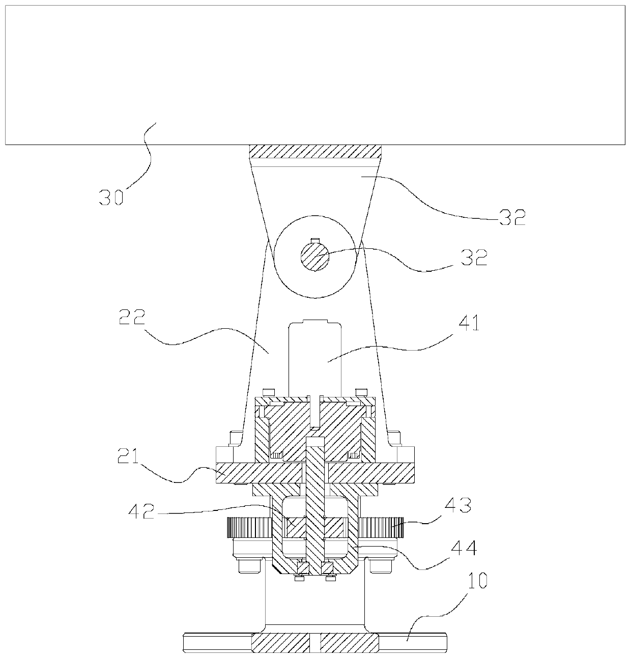 Swinging type lamp for ship