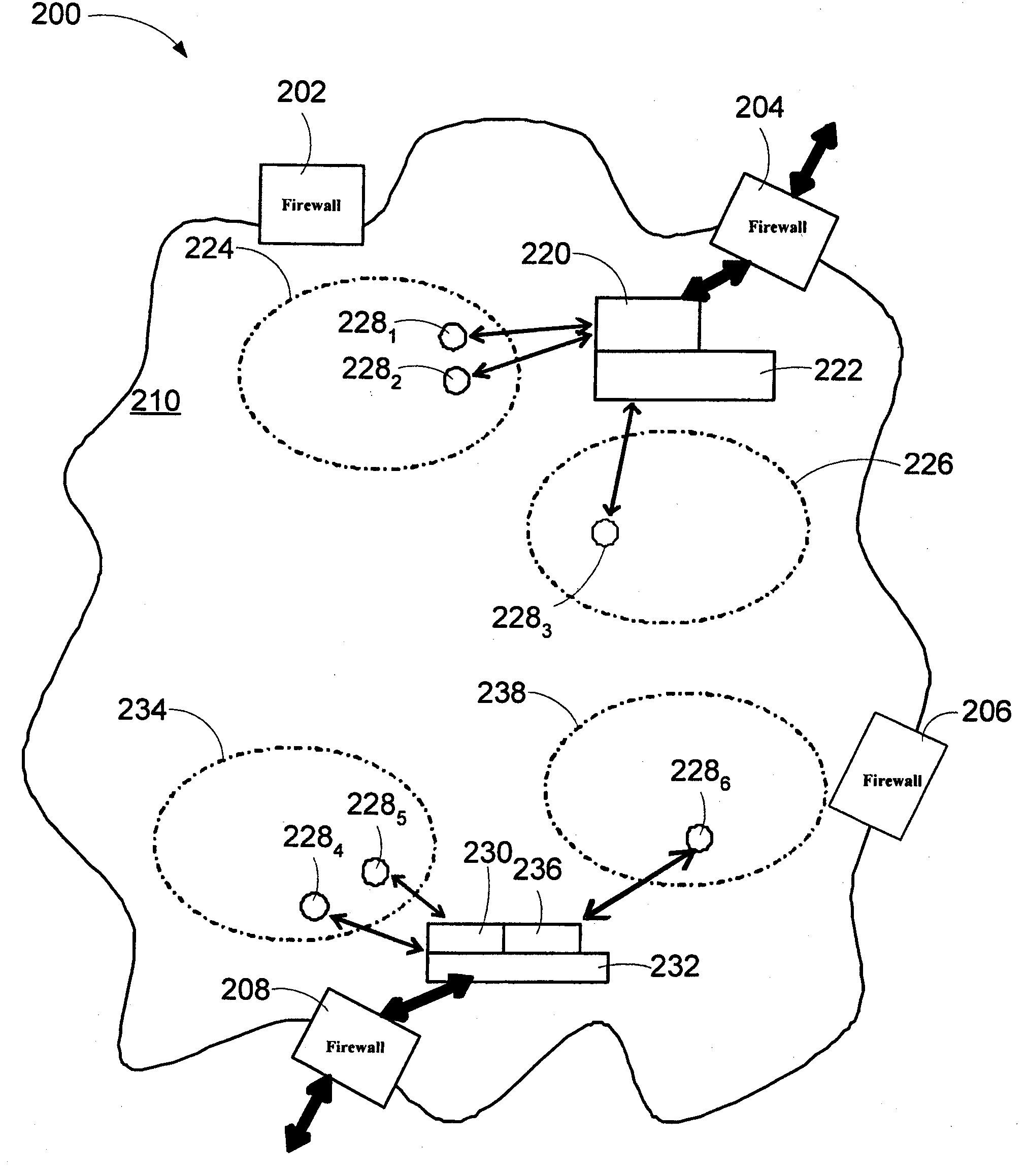 Controlled relay of media streams across network perimeters