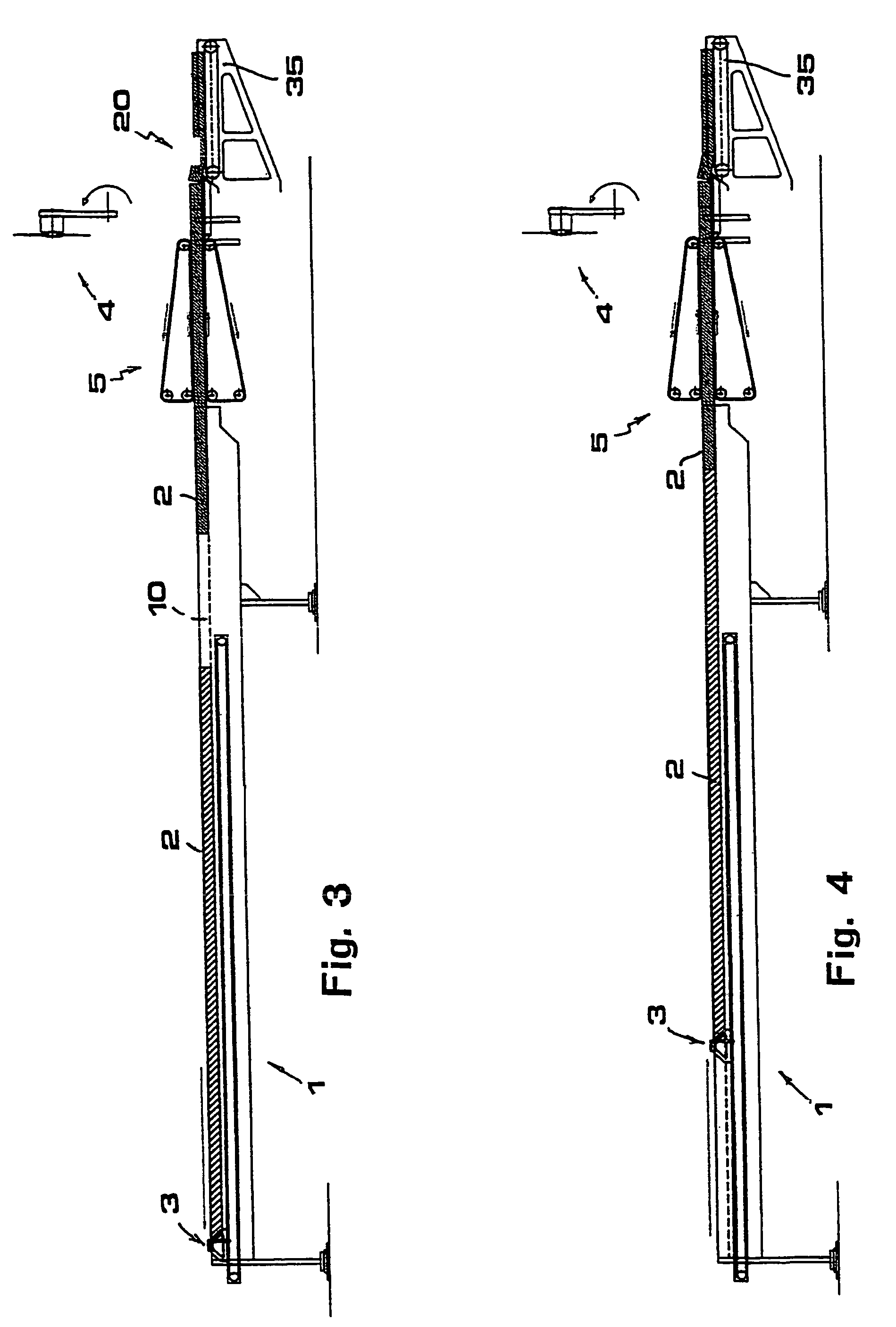 Apparatus for temporarily holding logs within cutting-off machines