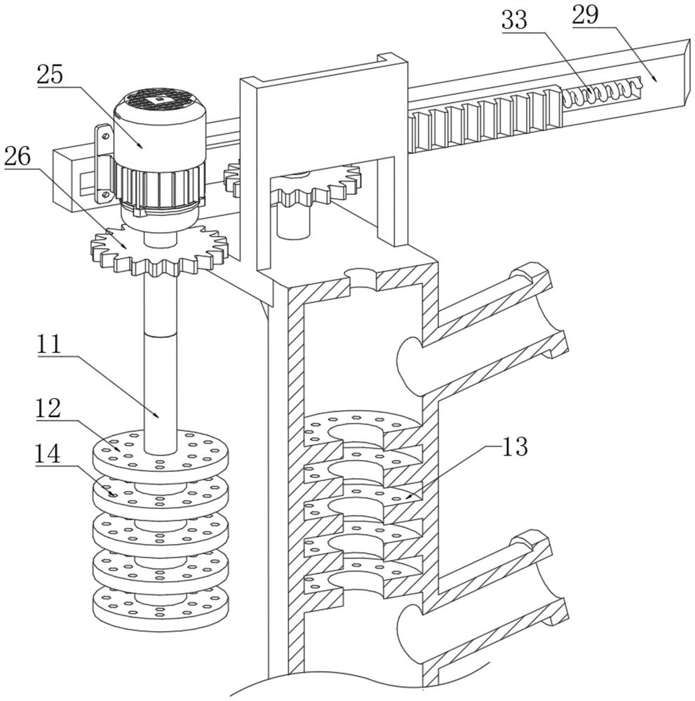 Lubricating spraying device for die-casting die