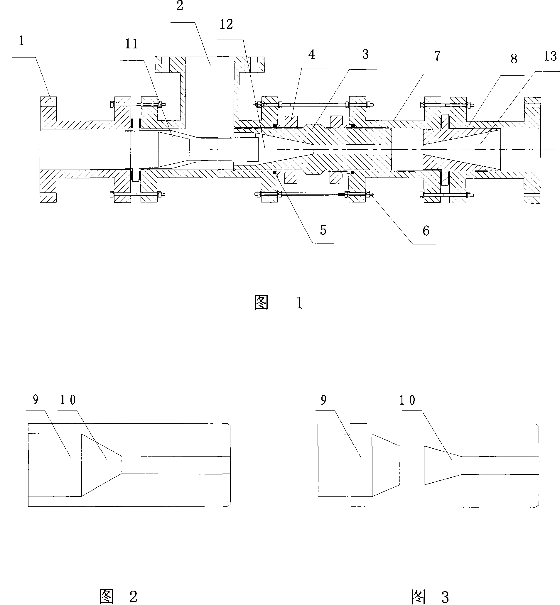 Dynamic adjustment type sonic velocity variable supercharging heat-exchanging device