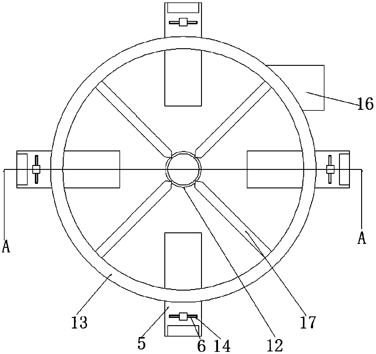 Traditional Chinese medicine material containing device