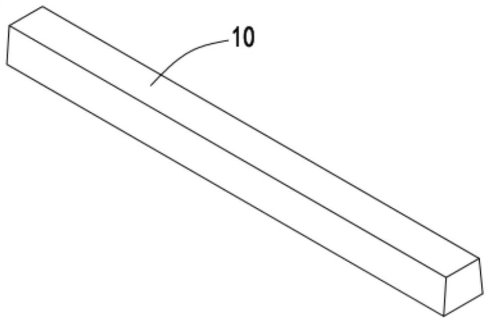 A pre-vibration double-station automatic feeding refractory brick forming method