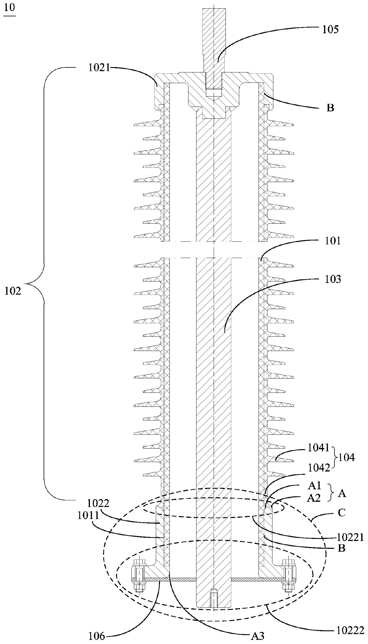 Insulating sleeve and manufacturing method thereof