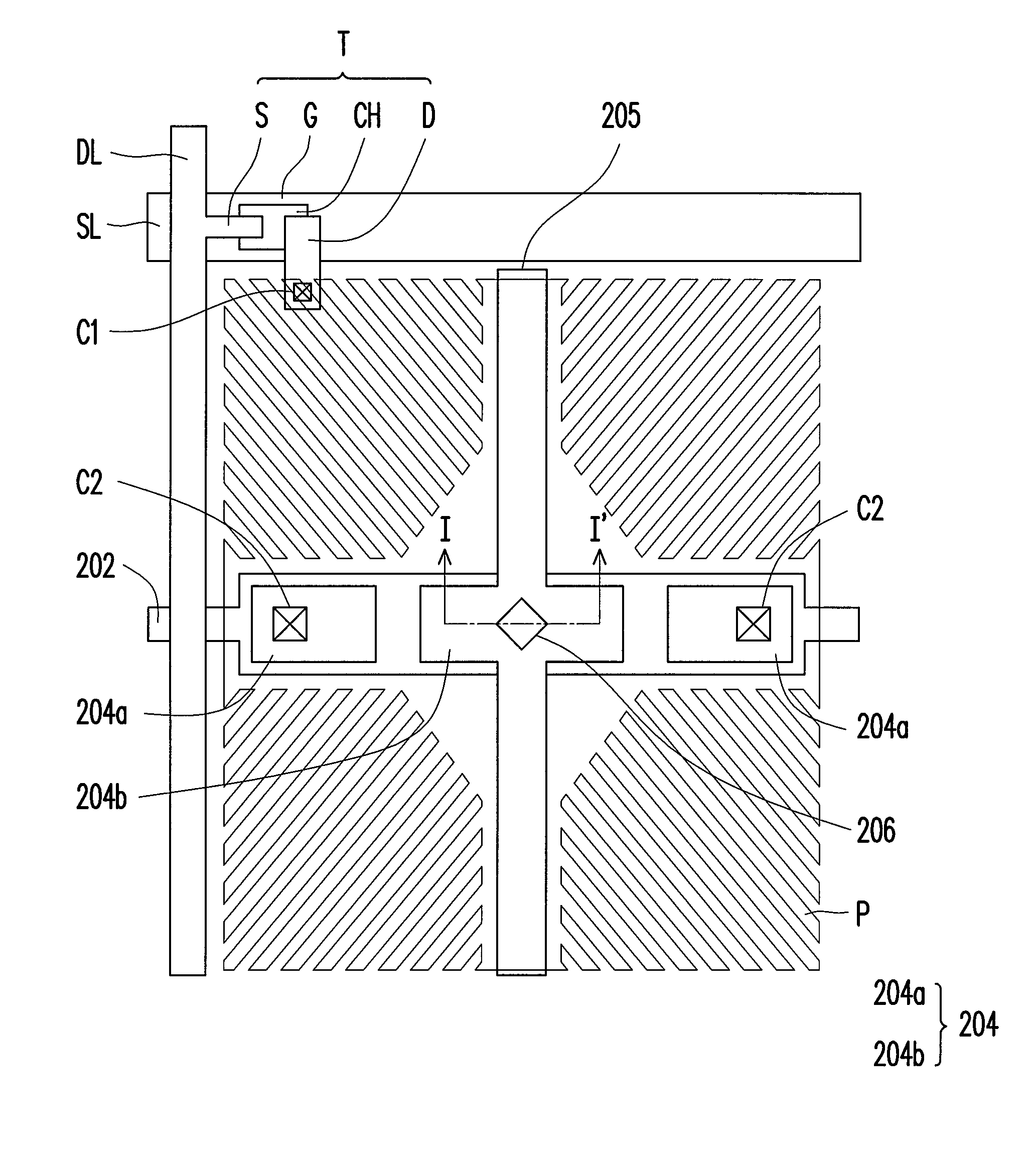 Pixel structure and display panel