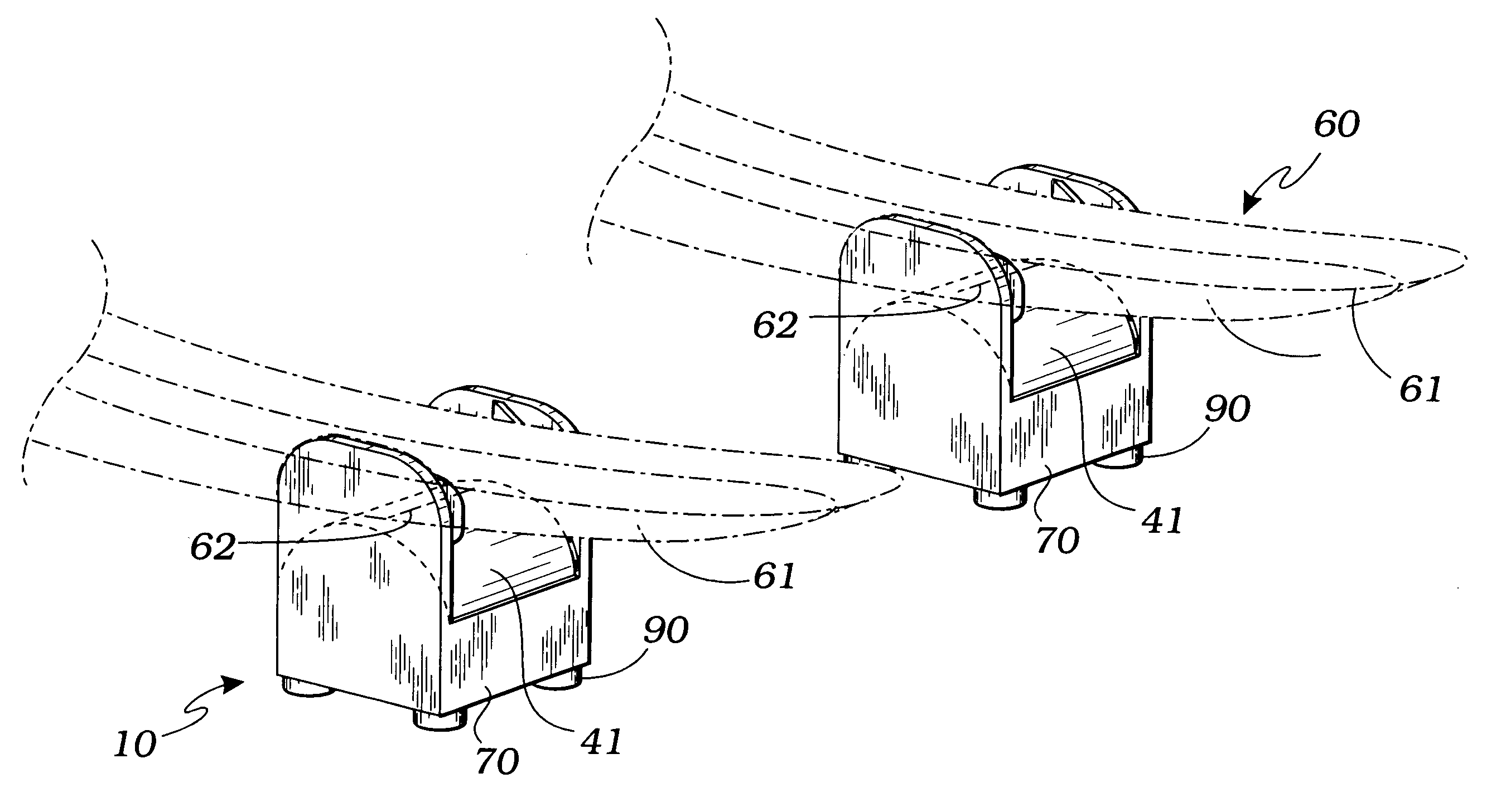 Rocking motion immobilizer