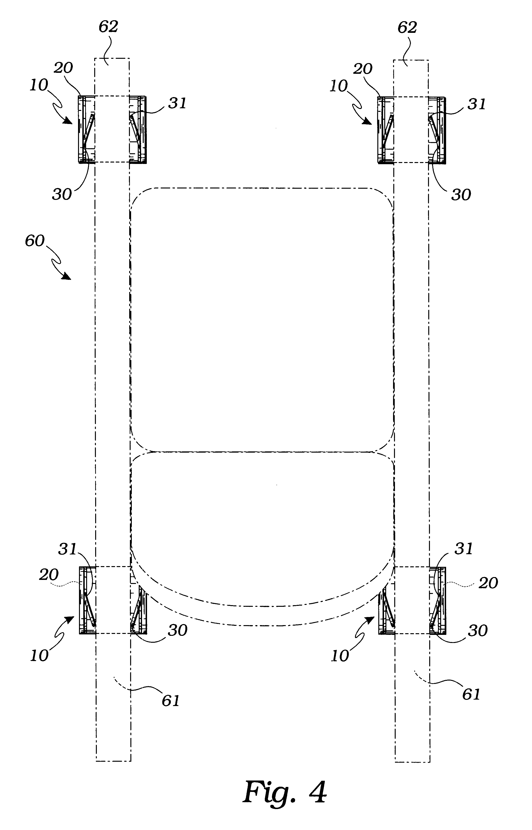 Rocking motion immobilizer