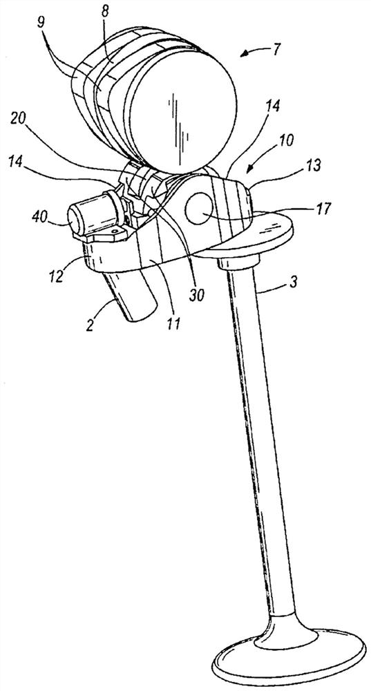 Finger follower for lobe switching and single source lost motion