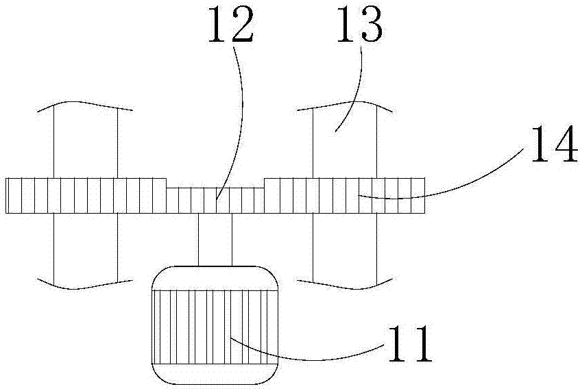 High-efficiency seedling spraying device