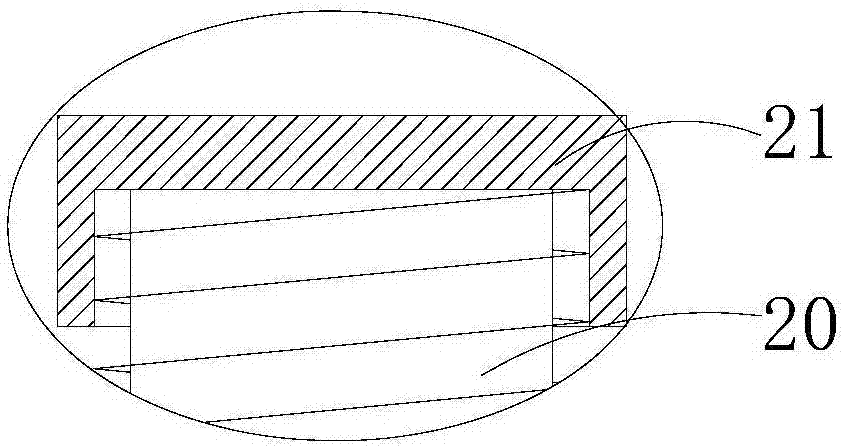 High-efficiency seedling spraying device