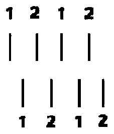 Moisture-absorption uniform and slow heat fabric and weaving method thereof