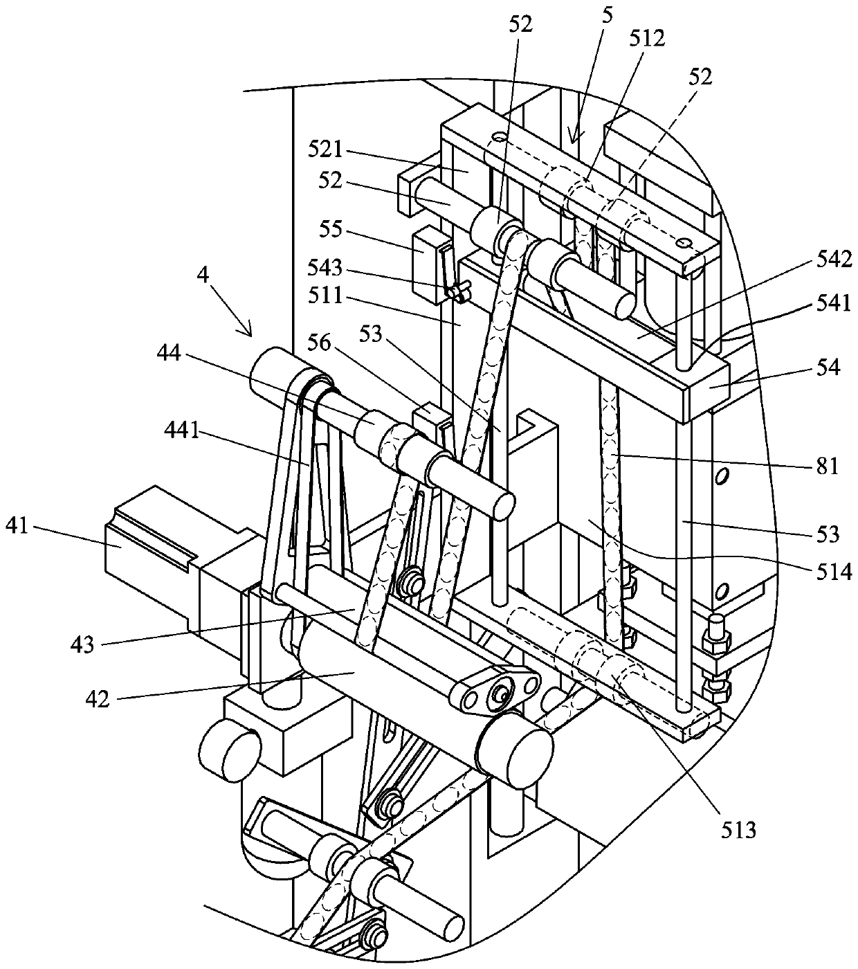 Method for setting marking pattern on surface of pipe, marking device and pipe